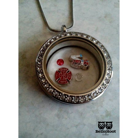 Floating Locket - FIREMEN